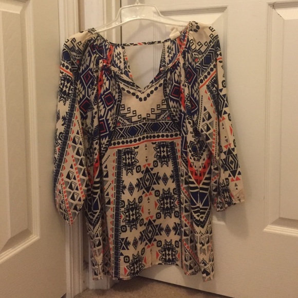 Large Pink Owl blouse