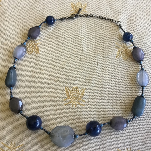 ***SOLD***     Blue Necklace.