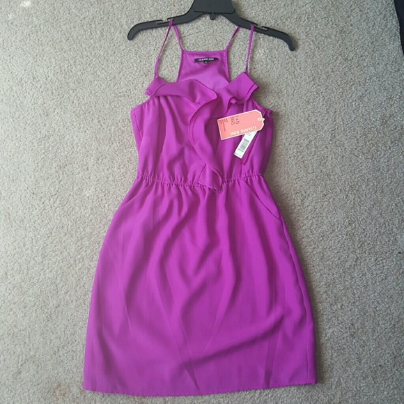 GIANNI BINI bright Mauve dress