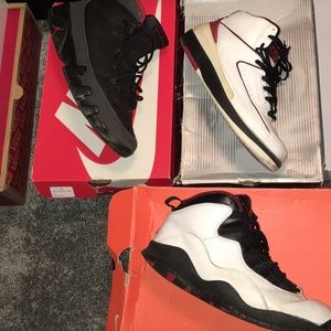 Air Jordan's sizes 9.5-11.5