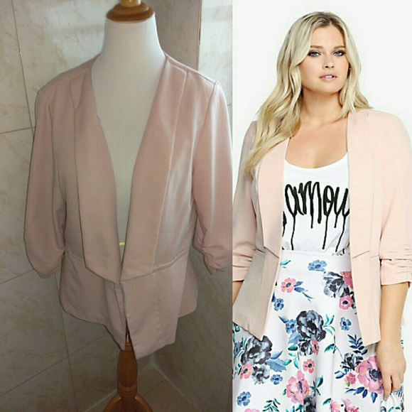 Torrid Pink Blazer