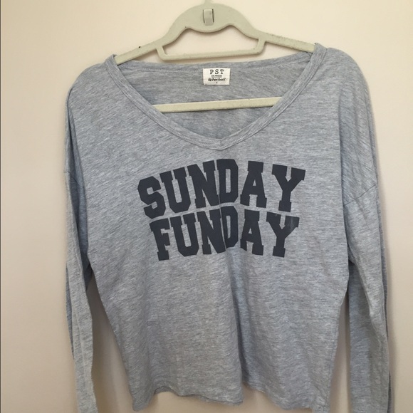 Long sleeved shirt, SUNDAY FUNDAY 😄🎉