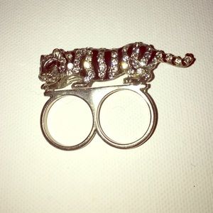 Double Finger Tiger Ring