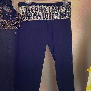 PINK Victoria's Secret yoga pants size Small