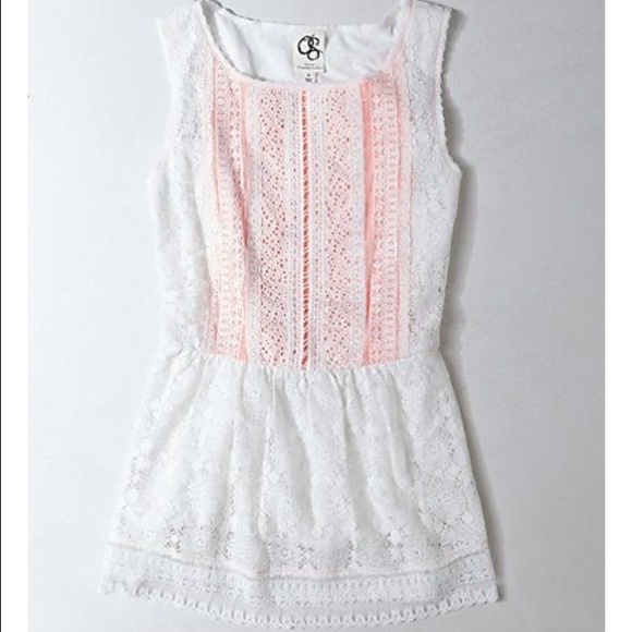 Coralline Peplum Top