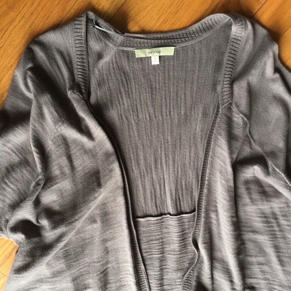 3X cardigan lilac grey color