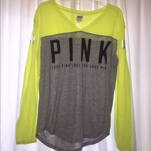 PINK long sleeve shirt
