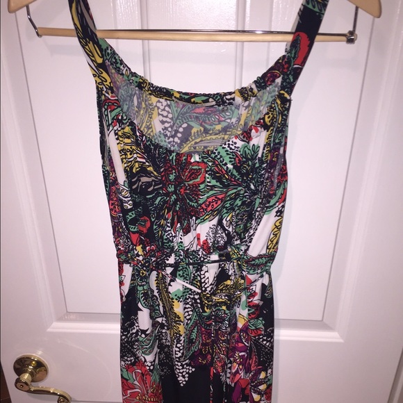 Tahari beautiful colorful dress M
