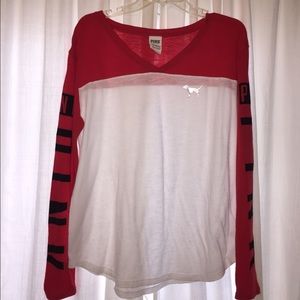 PINK Victories Secret, long sleeve tee
