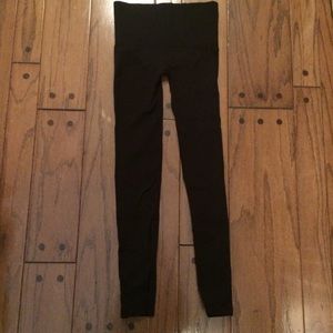 black spanx leggings