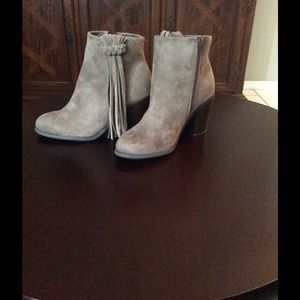Taupe Ankle Booties