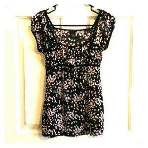 Comfy polyester spandex blend top