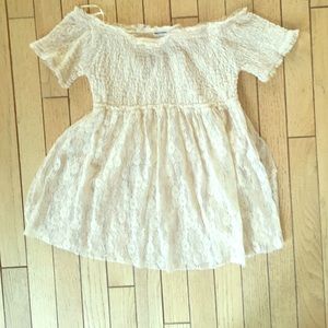 BEAUTIFUL FREE PEOPLE OFF THE SHOULDER TOP~SIZE XS