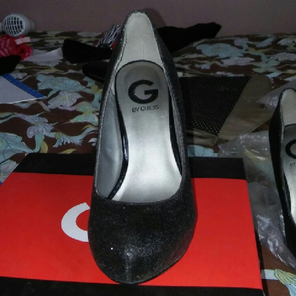 Sparkly G heels