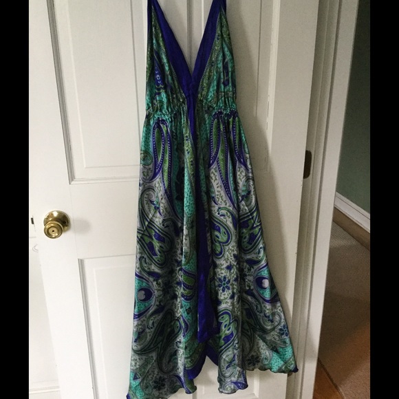 100% Silk sundress