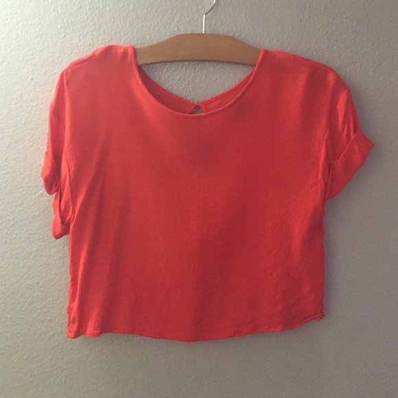 MinkPink Crop Top Blouse (S)