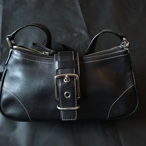 Coach leather bag