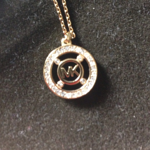 Gold MK Necklace - Picture 2 of 2