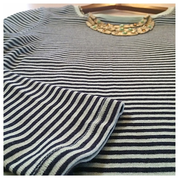 ❌DONATED❌Merona | Striped Longsleeve Fitted Tee - Picture 3 of 4