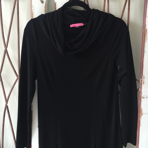 Midi cowl neck cocktail/work dress - Picture 2 of 3