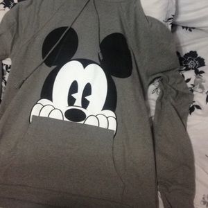 Peekaboo Mickey Mouse hoodie