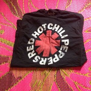 Red hot chili peppers band shirt