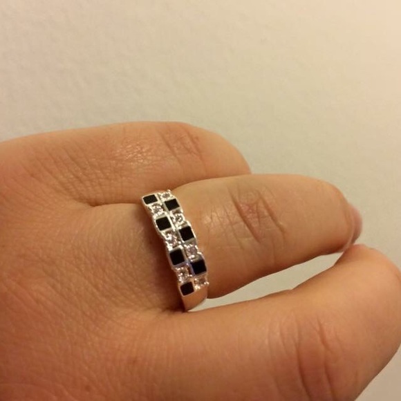 925 sterling silver plated ring - Picture 3 of 3