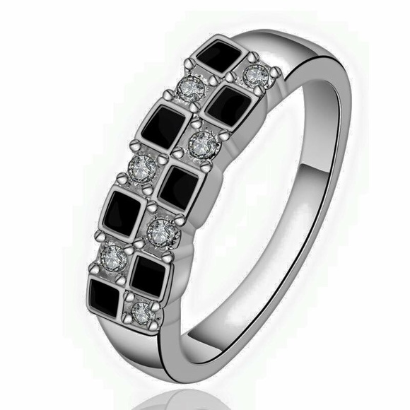 925 sterling silver plated ring - Picture 2 of 3