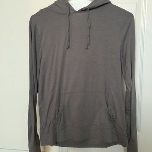 Old navy grey thin hoodie sz small