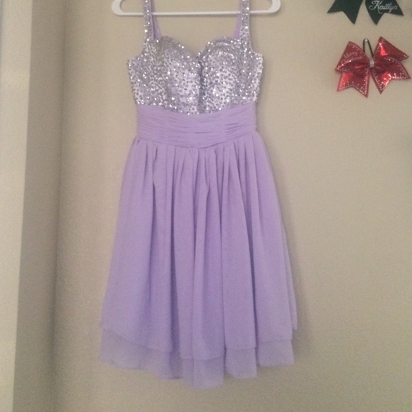 Lavender formal dress