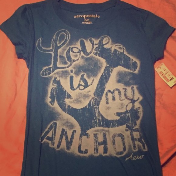 Aeropostale Tops - NWT! Love is my anchor tee