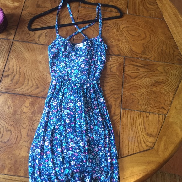 Cute blue floral dress