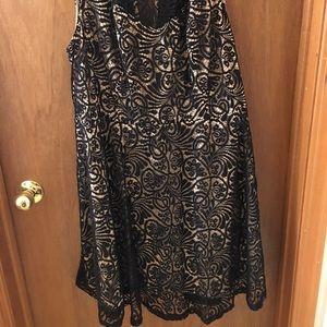 Forever 21 Dress Black/Nude
