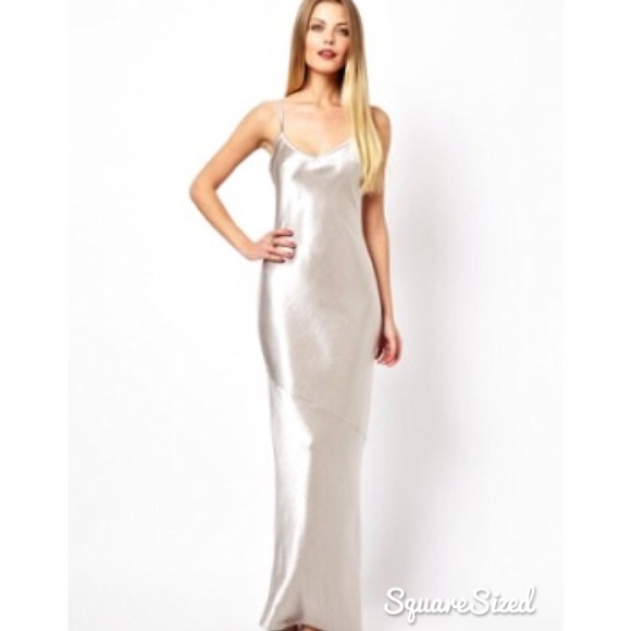 ASOS Crepe Satin Cami Maxi Dress