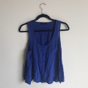 Flowy chiffon tank - says L but more like a M or S