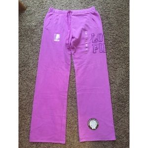Victoria's Secret PINK purple sweatpants