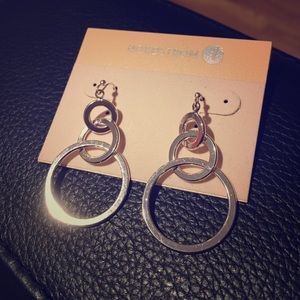 Nordstrom Rack tiered hoop earrings