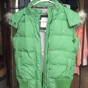 Abercrombie & Fitch fur vest