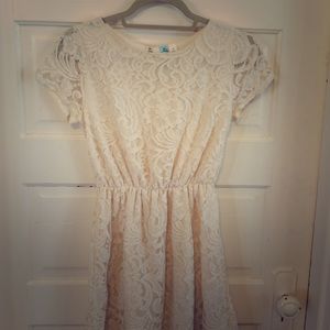 Francesca's dina be lace dress