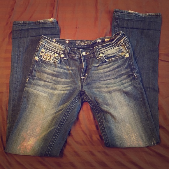 💕 Miss Me boot cut jeans size 30 💕