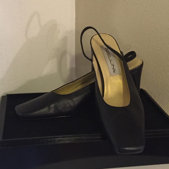 Bellini pumps black leather