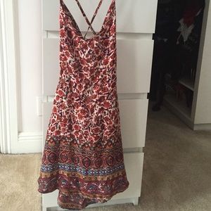 Patterned sundress