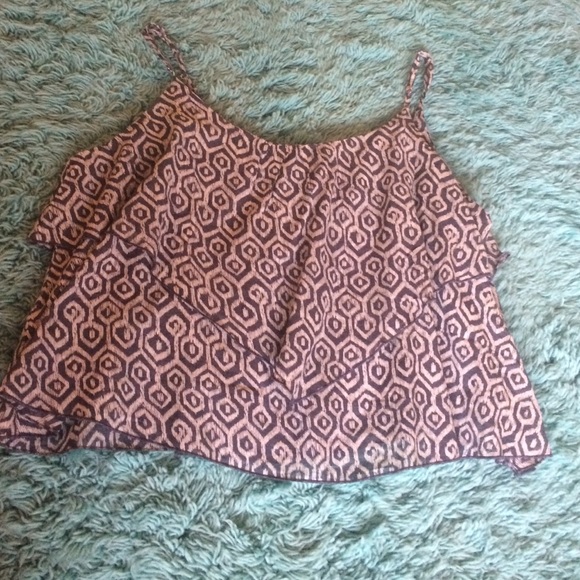 Cute Cropped Flowy Tank Top!!