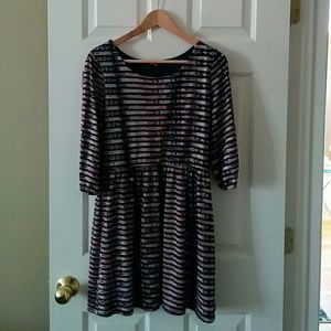 Dress, 3/4 length sleeves