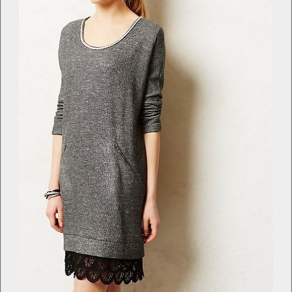 Anthropologie Sweatshirt Dress