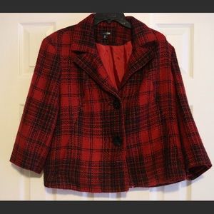 Plaid coat