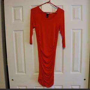 Tangerine dress from H&M