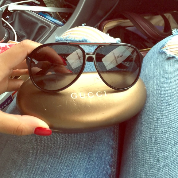 Gucci Aviator Sunglasses😎 OBO