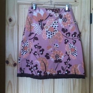 Patterned Skirt Size 12