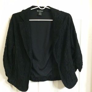 Lace blazer